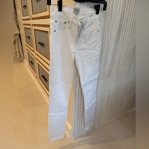 J. Crew Cream Denim Jeans